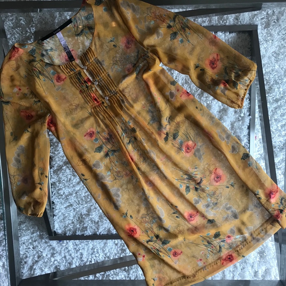 Floral Shift Dress